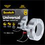 Self-adhesive tape, double-sided, extra strong, 30 mm x 1,5 m, 3M SCOTCH "Universal", transparent
