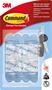 Mini plastic hook, 6 pcs, 3M SCOTCH "Command™"