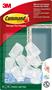 Cable guide adhesive strip, 8 pcs,  3M SCOTCH "Command™"