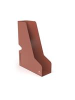 Magazine file, metal, 85 mm, ALBA, terracotta