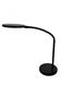 Desk lamp, LED, 8,3 W, rotated, ALBA, black