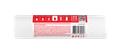 Refuse bag, tie string, 60 l, 12 pcs, 63x71 cm, 10 µ, ALUFIX, white