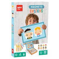Magnetic skill development set, 30 pcs, APLI Kids “Magnets”, emotions