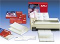 Label, for matrix printers, 1 coloumn, 210x148,1 mm, APLI, 1000 labels/package