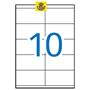 Label, ILC, 105x57 mm, APLI, 1000 labels/package