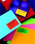 Label, 105x148 mm, coloured, APLI, yellow, 80 labels/package