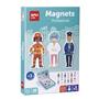 Magnetic game, 36 pcs, APLI Kids "Magnets", professions