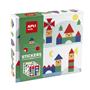 Geometric sticker set, APLI Kids “Geometric”, villages