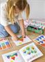 Geometric sticker set, APLI Kids “Geometric”, villages