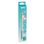 Mechanical pencil, HB, hexagonal, with replacement tip, APLI “Infinite”, turquoise blue