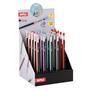 Pencil display, mechanical,  2 mm, sharpened, pencil effect, APLI, mixed colours, 25 pcs