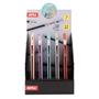 Pencil display, mechanical,  2 mm, sharpened, pencil effect, APLI, mixed colours, 25 pcs