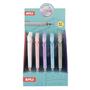 Mechanical pencil display, 0,7 mm, sharpened, shaky, APLI, mixed colours, 25 pcs