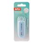 Correction tape roller, push-button, 5 mm x 6 m, APLI “Nordik”, assorted pastel colours