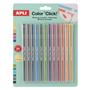 Refill set for coloured mechanical pencil set, APLI “Color Click”, 24 pcs, 12 colours