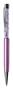 Ballpen, light violet, filled with light violet SWAROVSKI® crystals, 14 cm, ART CRYSTELLA®