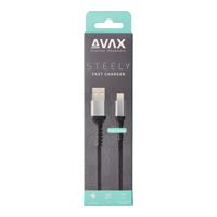 Charger cable, USB-A - lightning (Apple), 20W, 1,5 m, AVAX 