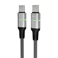 Charger cable, USB-C - USB-C, 60W, 1 m, AVAX 