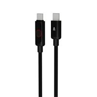 Charger cable, USB-C - USB-C, 60W, 1 m, AVAX 