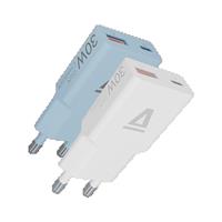 Network charger, GaN, USB-A + USB-C, AVAX 