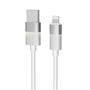 Charger cable, USB-A - lightning (Apple), 1 m, AVAX 