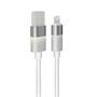 Charger cable, USB-A - lightning (Apple), 1 m, AVAX 