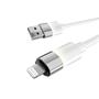 Charger cable, USB-A - lightning (Apple), 1 m, AVAX 