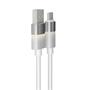 Charger cable, USB-A - USB-C, 18W, 1 m, AVAX 