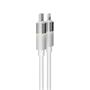 Charger cable, USB-A - lightning (Apple), 27W, 1 m, AVAX 