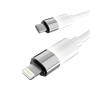Charger cable, USB-A - lightning (Apple), 27W, 1 m, AVAX 