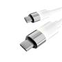Charger cable, USB-C - USB-C, 60W, 1 m, AVAX 