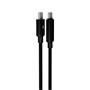 Charger cable, USB-C - USB-C, 60W, 1 m, AVAX 