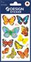 Stickers, paper, 3 sheets, AVERY ZWECKFORM, moths