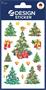 Sticker, paper, Christmas, 3 sheets, AVERY ZWECKFORM, Christmas tree