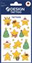 Sticker, tattoo, 1 sheet, AVERY ZWECKFORM, stars