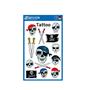 Sticker, tattoo, 1 sheet, AVERY ZWECKFORM, pirate skulls with swords