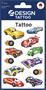 Stickers, tattoos, 1 sheet, AVERY ZWECKFORM, cars