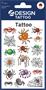 Stickers, tattoos, 1 sheet, AVERY ZWECKFORM, spiders