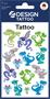 Stickers, tattoos, 1 sheet, AVERY ZWECKFORM, dragons