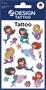 Stickers, tattoos, 1 sheet, AVERY ZWECKFORM, mermaids