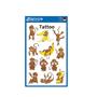 Stickers, tattoos, 1 sheet, AVERY ZWECKFORM, monkeys