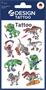 Stickers, tattoos, 1 sheet, AVERY ZWECKFORM,  dinosaurs