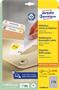 Label, universal, removeable, 17,8x10 mm, AVERY ZWECKFORM, 8100 label/pack