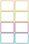 Foil, self-adhesive, school, 46x33 mm, hand-writable, colorful, AVERY ZWECKFORM, 16 foils/pack 