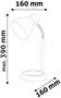 Desk lamp, AVIDE 