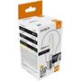 LED flashbulb, filament, E27, globe, A60, 8,5W, 1055lm, 2700K, AVIDE