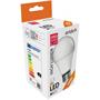 LED flashbulb, E27, globe, A60, 9,5W, 1055lm, 4000K, AVIDE