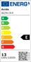LED flashbulb, E27, globe, A60, 13W, 1521lm, 3000K, AVIDE