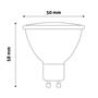 LED flashbulb, GU10 spot, 4W, 345lm, 4000K, AVIDE