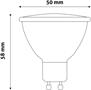 LED flashbulb, GU10 spot, 7W, 630lm, 6400K, AVIDE